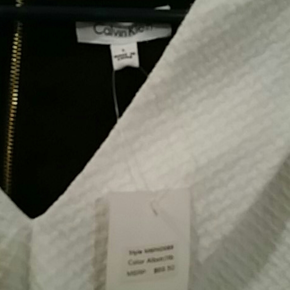 Retro style cute black and white top - Picture 3 of 3